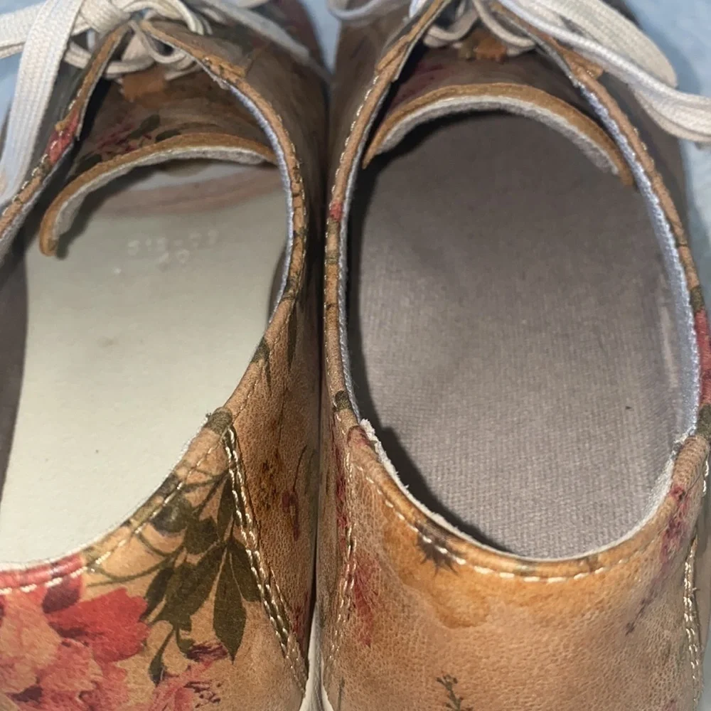 Dansko Orli Floral Leather Sneaker